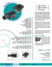Iqinvision IQeye IQD40SI-F1 Supplementary Manual