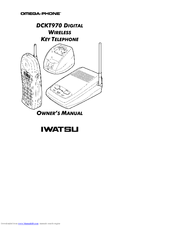 Iwatsu DCKT970 Owner's Manual