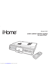 iHome iH36 User Manual
