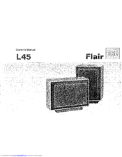 JBL Flair L45 Owner's Manual
