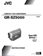 JVC GR-SZ5000EG Instructions Manual