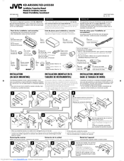 JVC KD-AR5500J Installation & Connection Manual