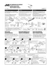 JVC AR8500 - Radio / CD Installation & Connection Manual