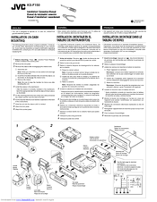JVC KS-F150E Installation & Connection Manual