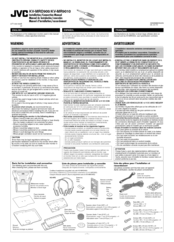 JVC KV-MRD900UT Installation & Connection Manual