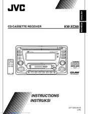 JVC KW-XC88AU Instructions Manual