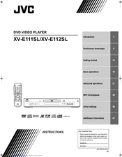 JVC XV-E111SL Instructions Manual