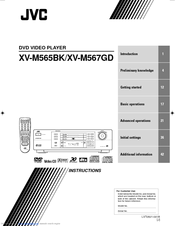 JVC XV-M565BKUS Instructions Manual