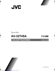 JVC AV-32T4 Instructions Manual