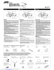 JVC KV-C1 Installation & Connection Manual