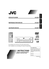 JVC KV-DV7UT Instructions Manual
