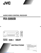 JVC RX-5060B Instructions Manual