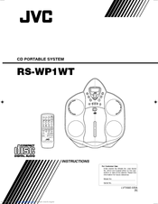 JVC RS-WP1WTE Instructions Manual