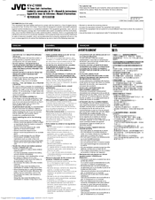 JVC KV-C1000J Instruction Manual