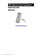 GE 98751 - 4 Port USB 2.0 Tetra Hub User Manual