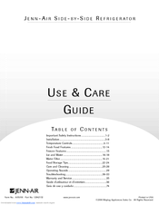 Jenn-Air JCD2290HE Use & Care Manual