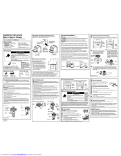 GE Profile PHS925STSS Installation Instructions
