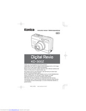 Konica Minolta Digital Revio KD-300Z Instruction Manual