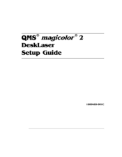 Qms Magicolor 2 Desklaser Install Manual