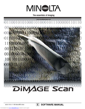 Minolta Dimage Scan Elite F-2900 Software Manual