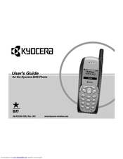 Kyocera 2255 User Manual