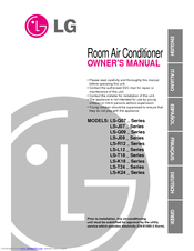 LG LS-J09 Series Owner's Manual