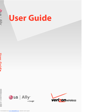 LG VERIZON Ally User Manual