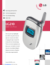 LG LG210 Specifications