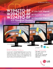 LG W2042TQ-BF -  - 20.1