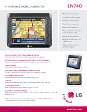 LG LN740 Series Specifications