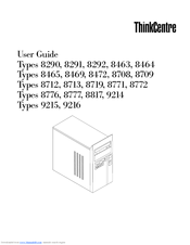 Lenovo ThinkCentre E50 8291 User Manual