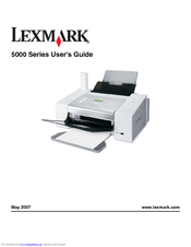 Lexmark 11N1500 - X 5075 Professional Color Inkjet User Manual