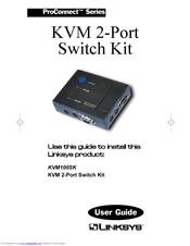 Linksys KVM - KVM CPU Switch User Manual