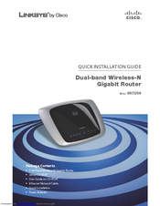Cisco WRT320N - Wireless-N Gigabit Router Wireless Quick Installation Manual