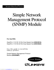 Linksys DSHSNMP User Manual