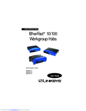 Linksys EFAH08W - EtherFast 10/100 Auto-Sensing Hub User Manual