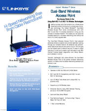 Linksys WAP51AB - Instant Wireless - Access Point Specifications