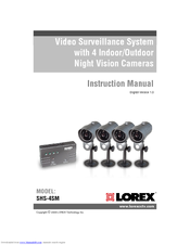 Lorex SHS-4SM Instruction Manual