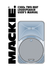 Mackie C300 User Manual