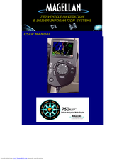 Magellan 750NAV User Manual