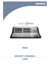 Mackie DXB 200 - CONNECTIONS User Manual