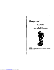 Magic Chef BL7WP User Manual