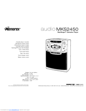 Memorex StarSinger MKS2450 Specifications