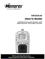 Memorex MKS5636 User Manual