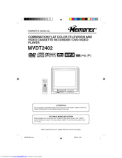 Memorex MVDT2402 Owner's Manual