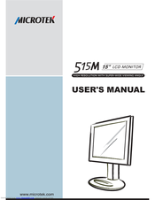 Microtek 515M User Manual