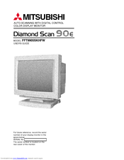 Mitsubishi Diamond Scan 90E User Manual