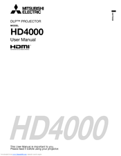 Mitsubishi HD4000U User Manual
