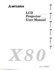 Mitsubishi X80 User Manual