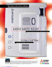 Mitsubishi Mini-mits XD20A Specification Sheet